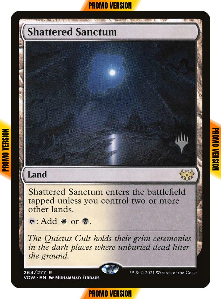 Shattered Sanctum [264p] [Promo Pack] [Innistrad: Crimson Vow Promos] [Non-Foil]