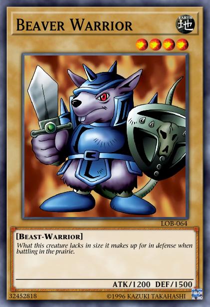 Beaver Warrior - YGLD-ENA12 - Common - 1st Edition