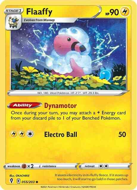 Flaaffy - 055/203 - Uncommon [swsh7-055] [Non-Holo]
