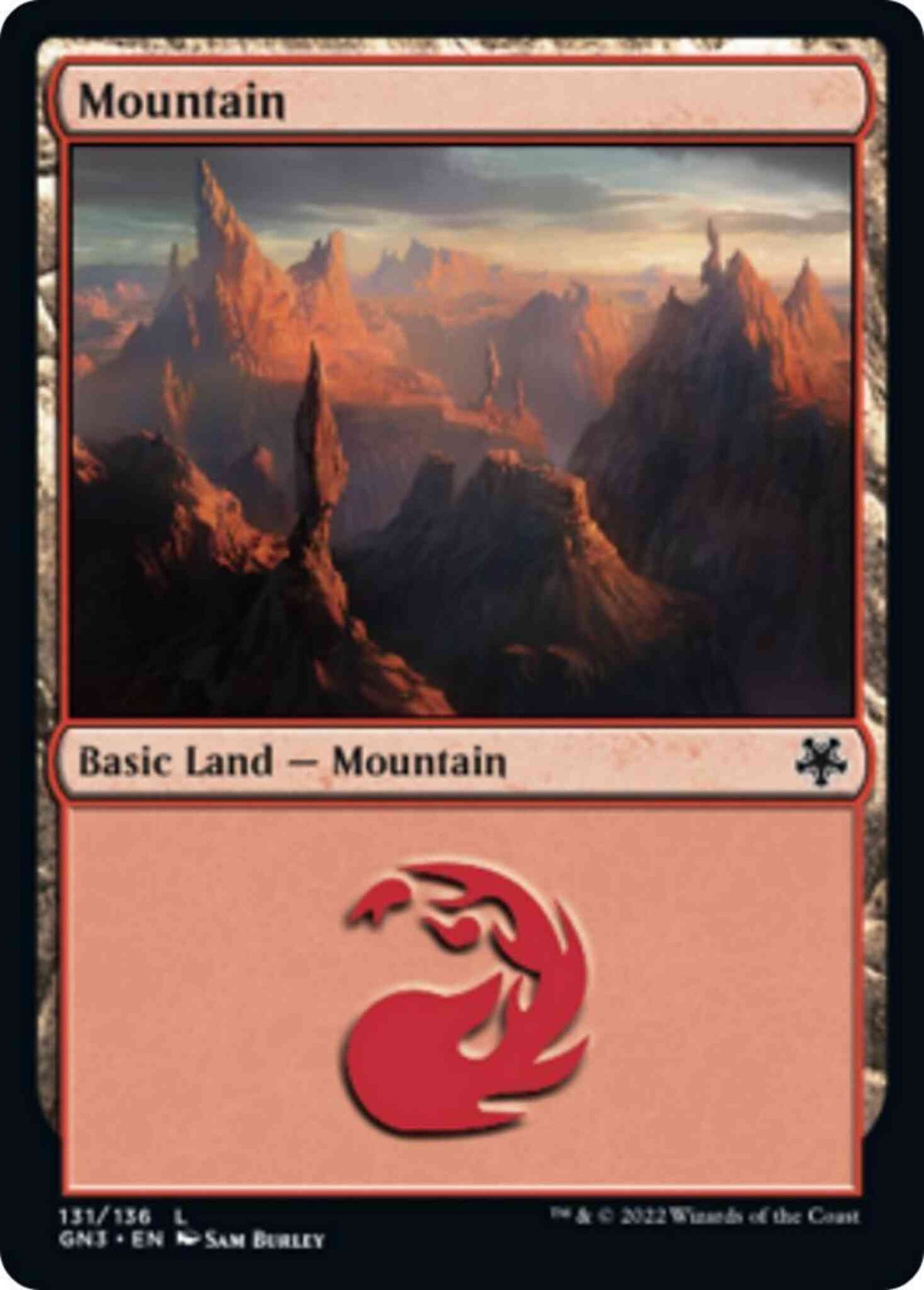 Mountain [131] [Game Night: Free-for-All] [Non-Foil]