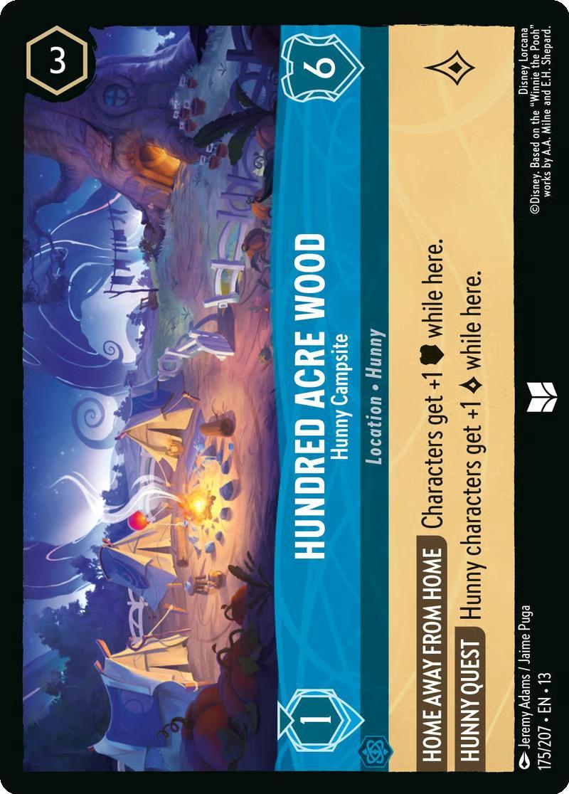 Hundred Acre Wood - Hunny Campsite - 175/204 [Attack of the Vine!] [Non-Foil]