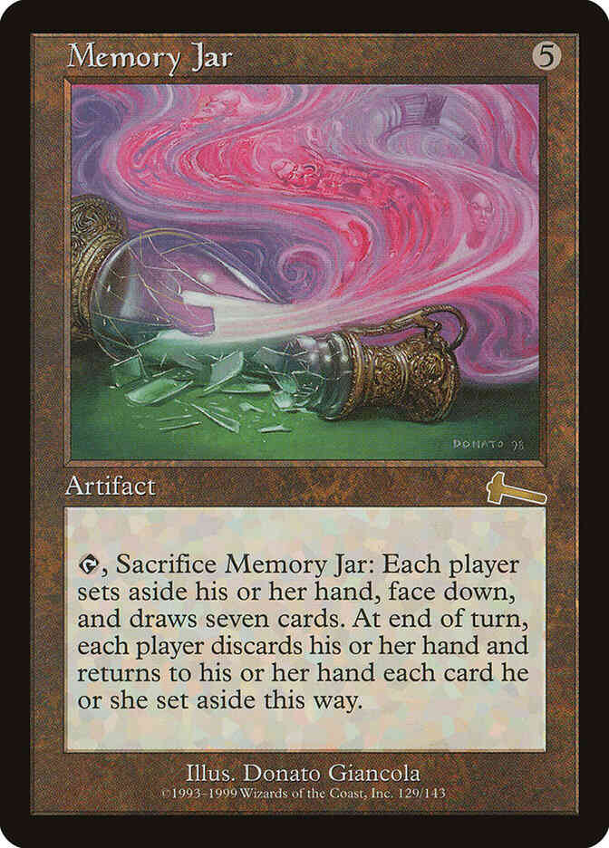 Memory Jar [129] [Urza's Legacy] [Non-Foil]