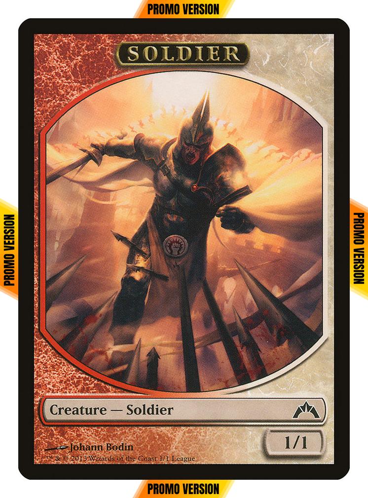 Soldier Token [01] [League Tokens 2013 Tokens] [Non-Foil]