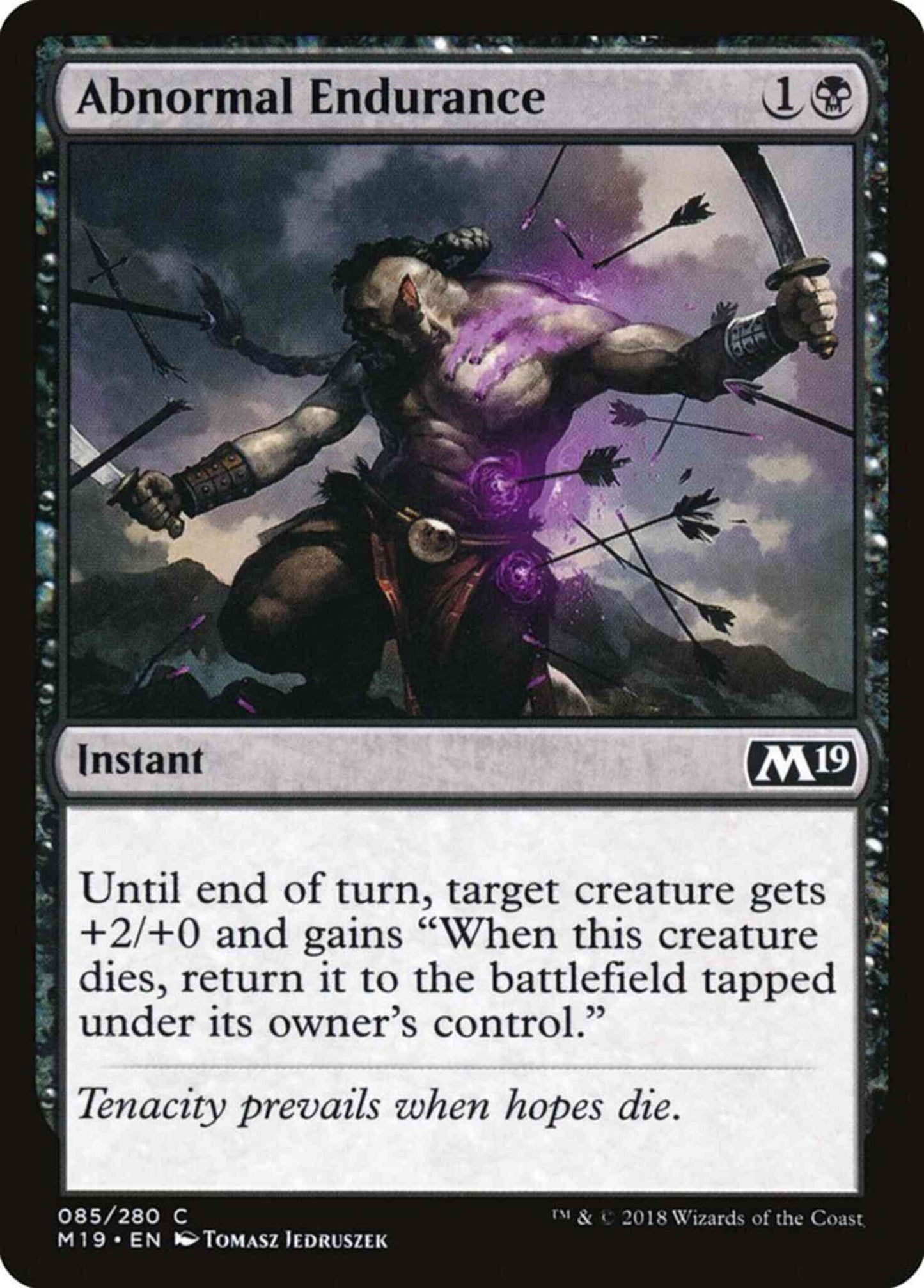 Abnormal Endurance [85] [Core Set 2019] [Non-Foil]