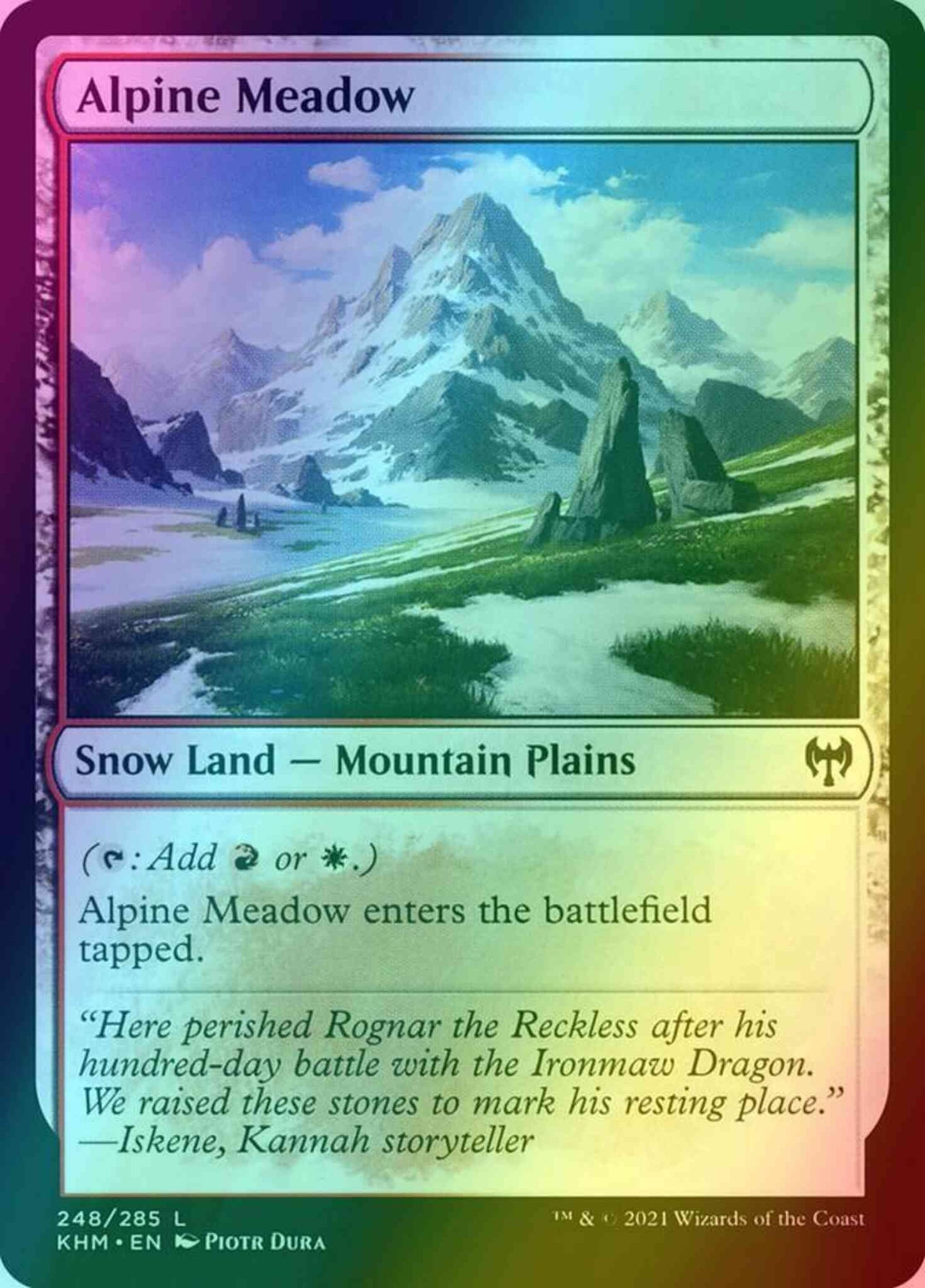 Alpine Meadow [248] [Kaldheim] [Foil]