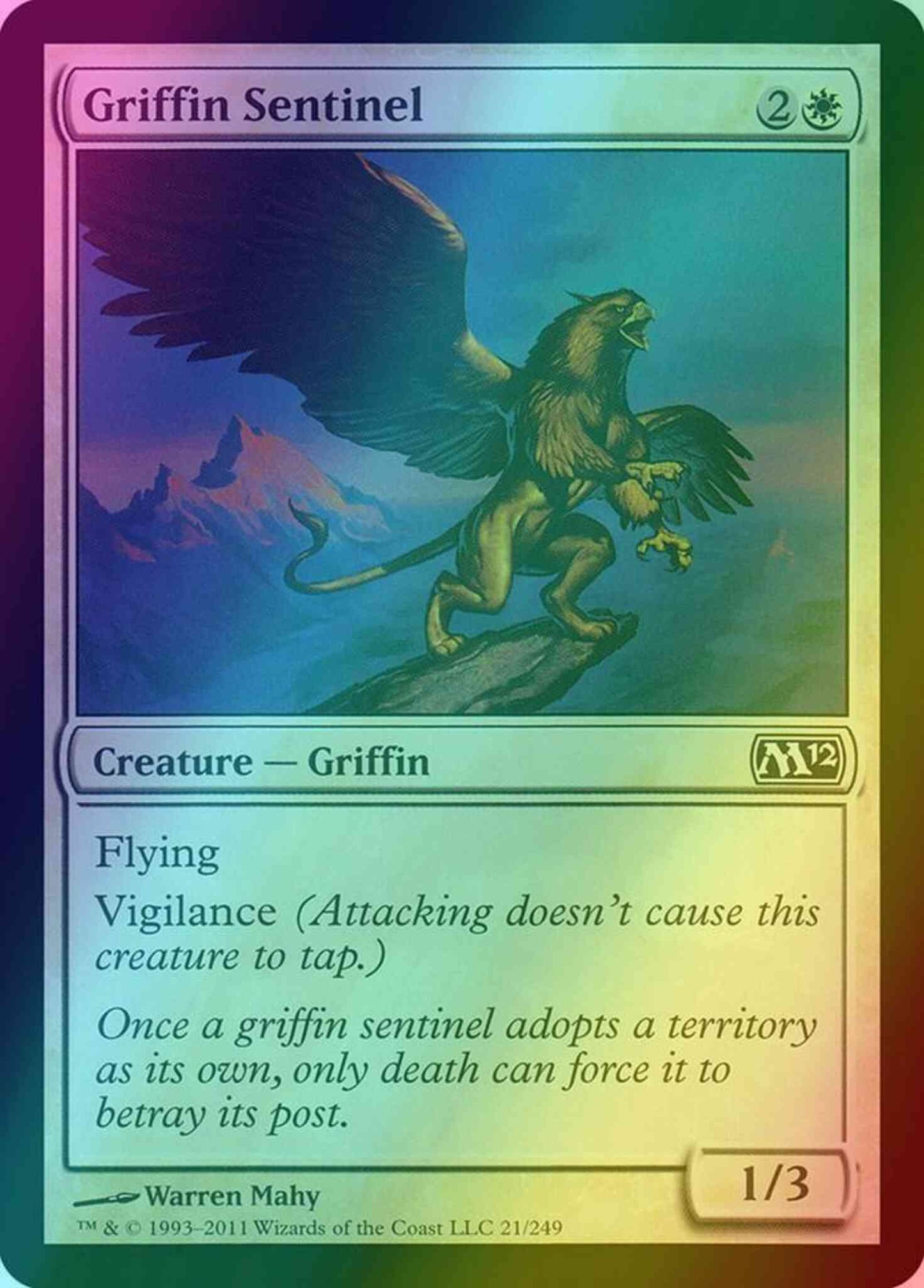 Griffin Sentinel [21] [Magic 2012] [Foil]