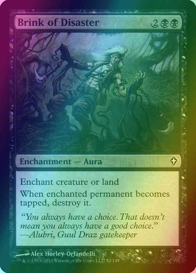 Brink of Disaster [52] [Worldwake] [Foil]