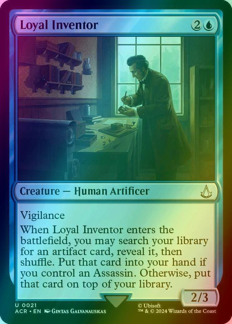 Loyal Inventor [21] [Assassin's Creed] [Foil]