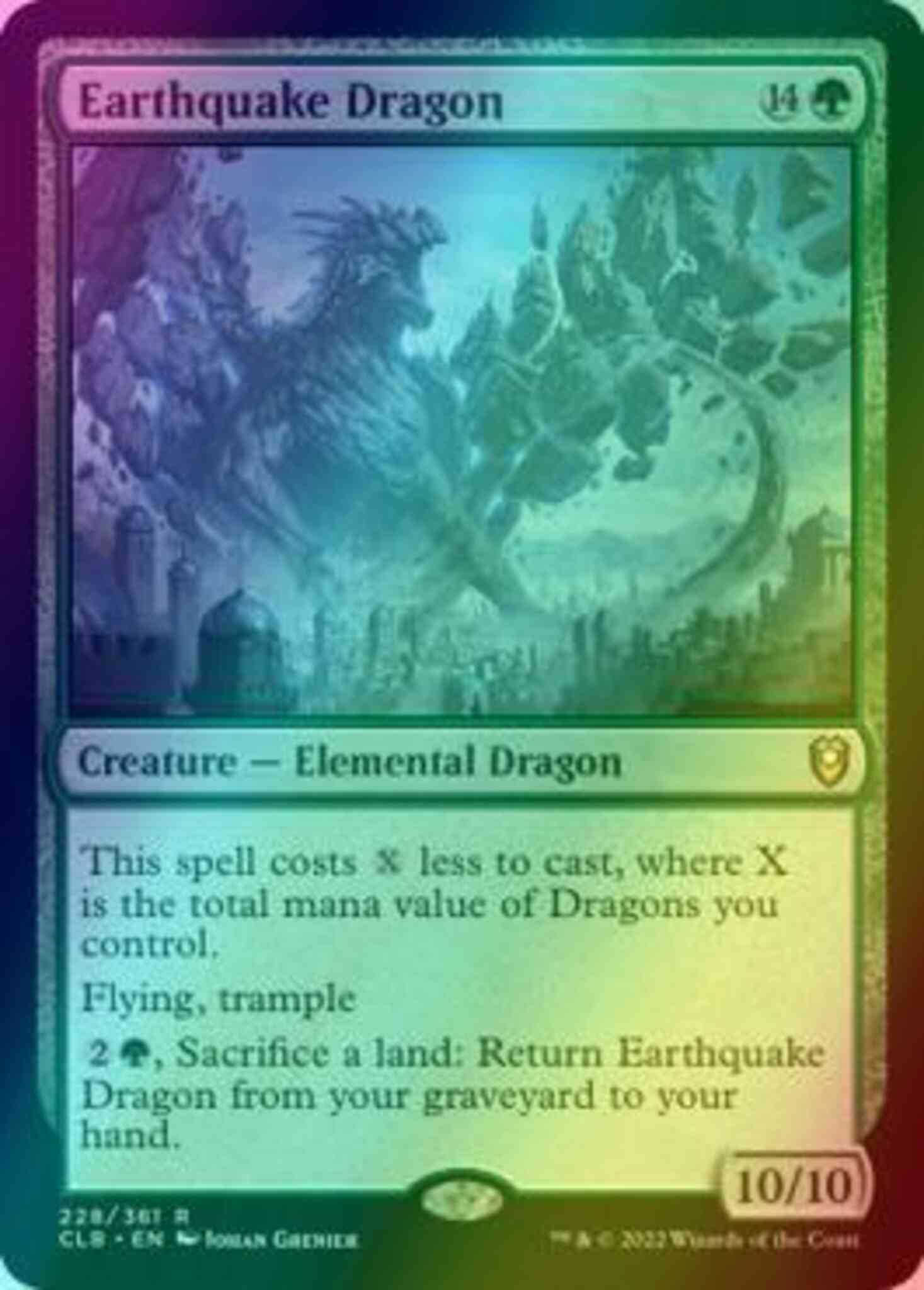 Earthquake Dragon [228] [Commander Legends: Battle for Baldur's