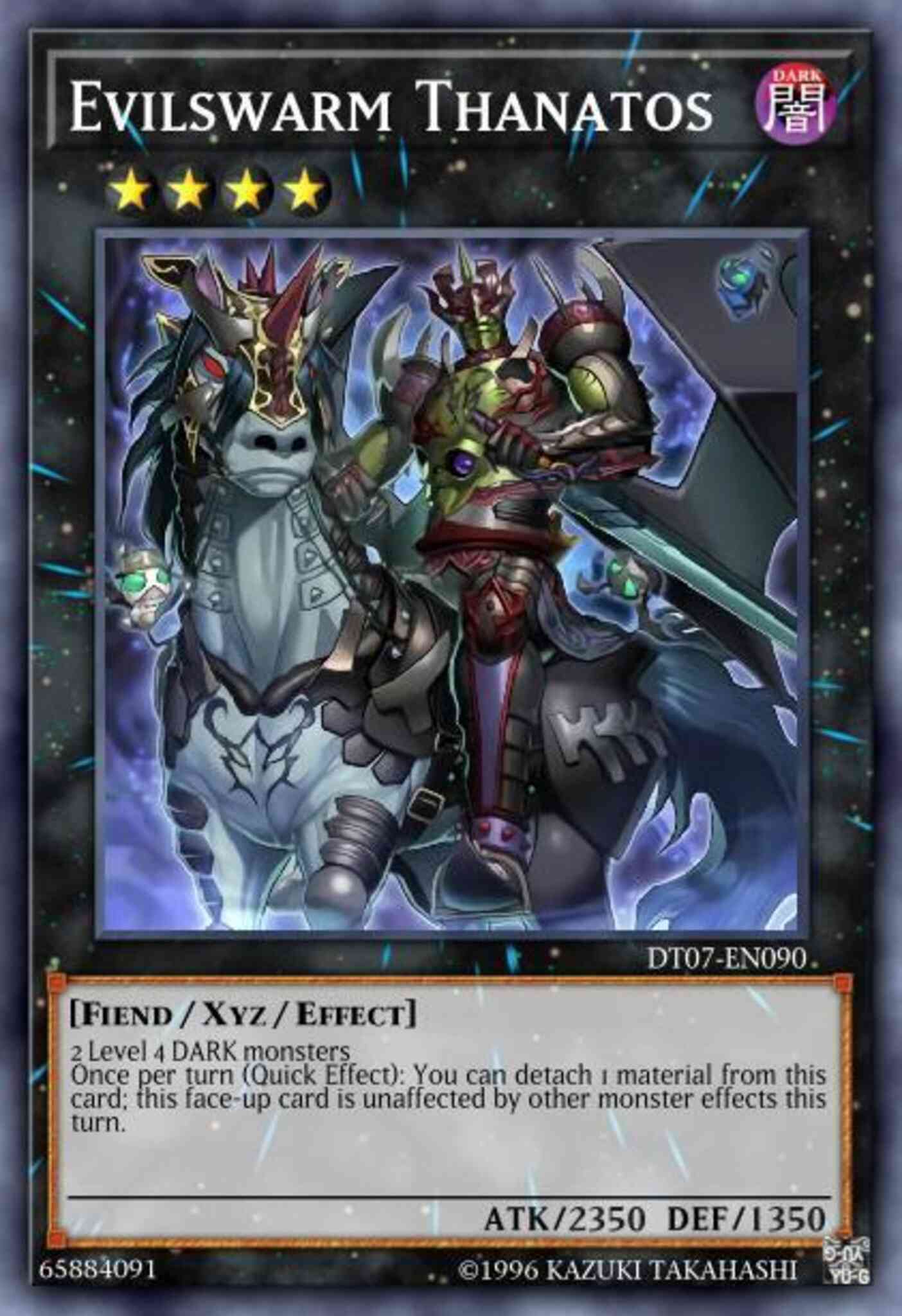 Evilswarm Thanatos - DT07-EN090 - Duel Terminal Super Parallel Rare - Duel Terminal