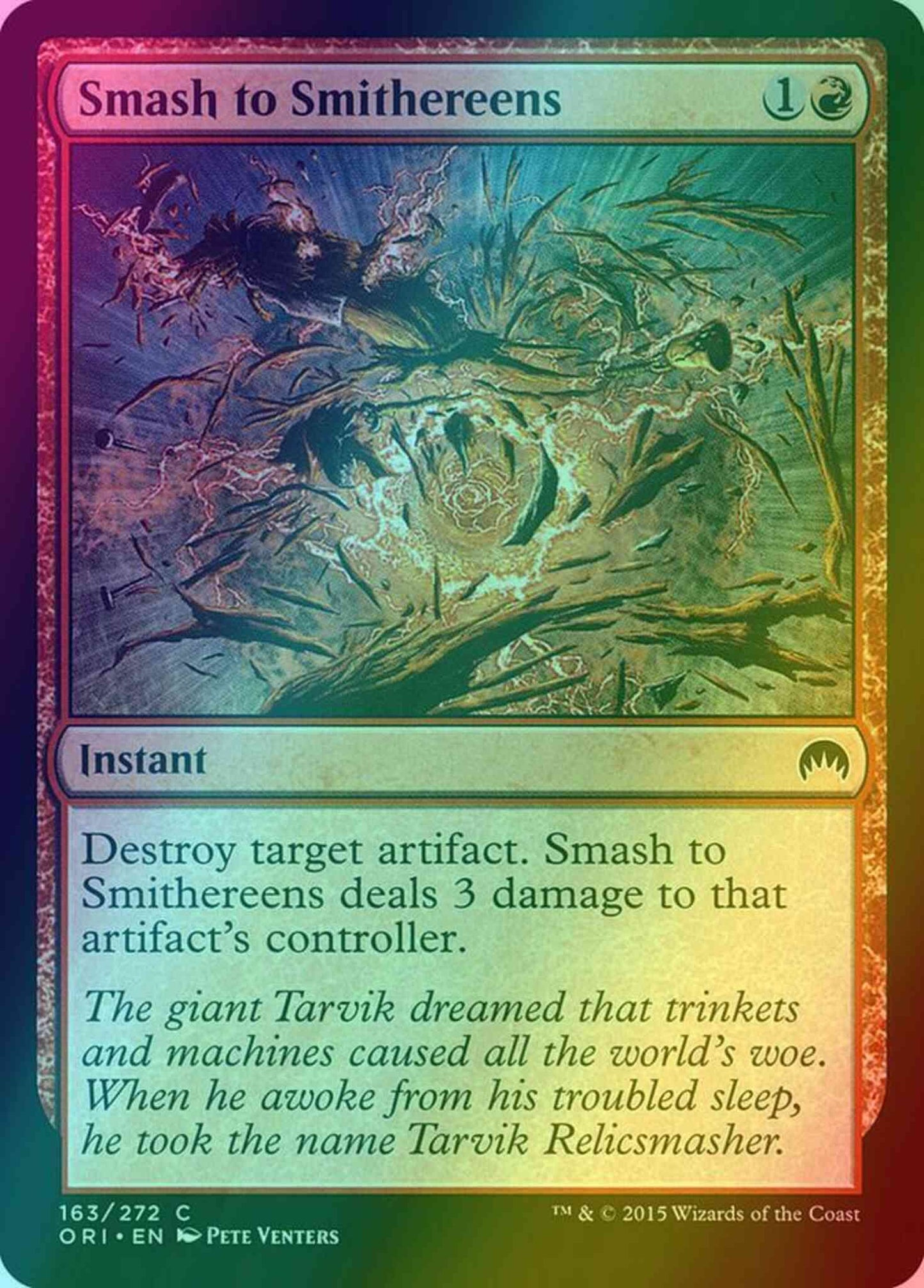 Smash to Smithereens [163] [Magic Origins] [Foil]