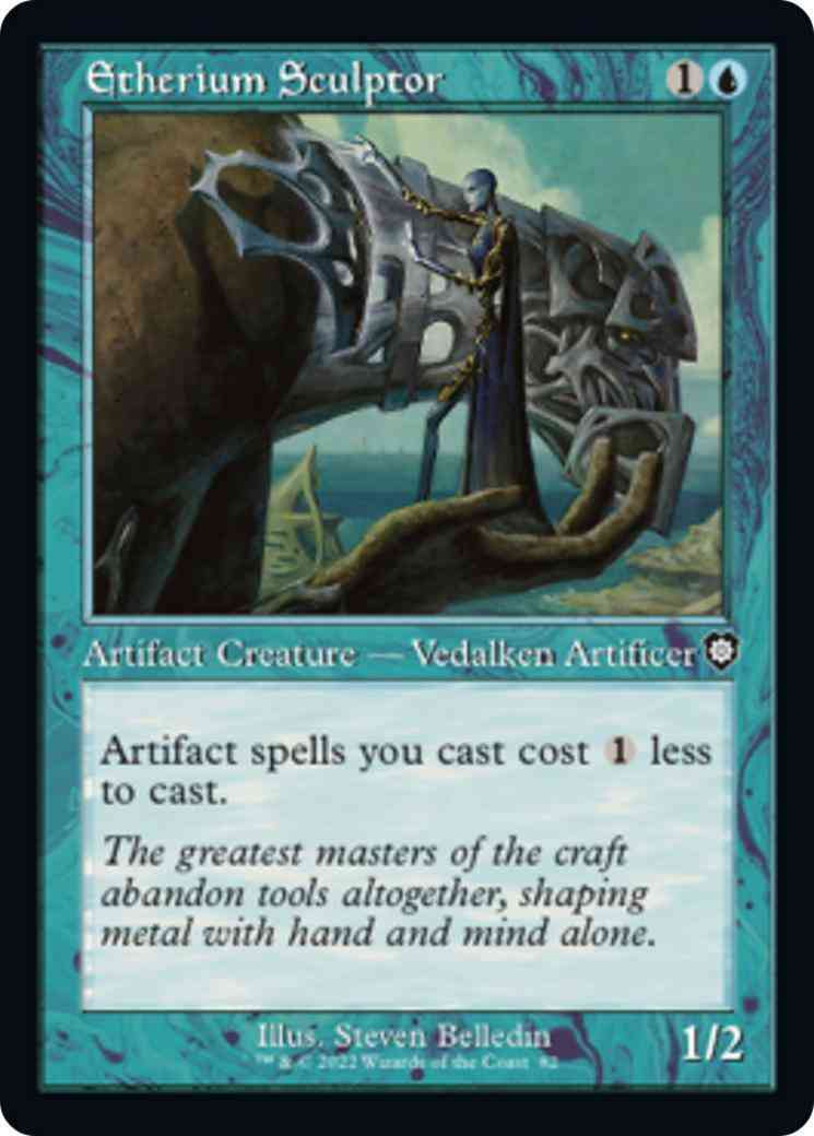 Etherium Sculptor [82] [Retro Frame] [The Brothers' War: Commander] [Non-Foil]