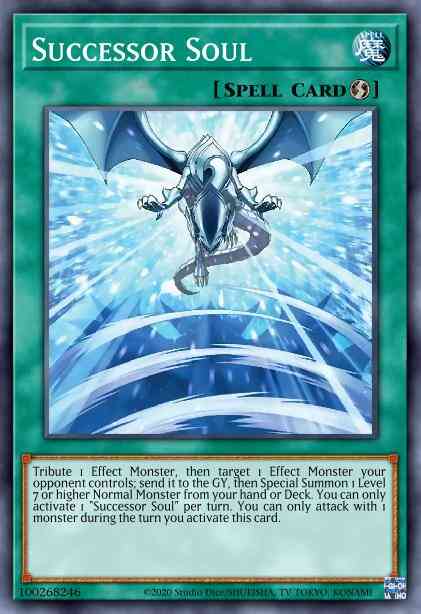 Successor Soul - MP20-EN246 - Ultra Rare - 1st Edition