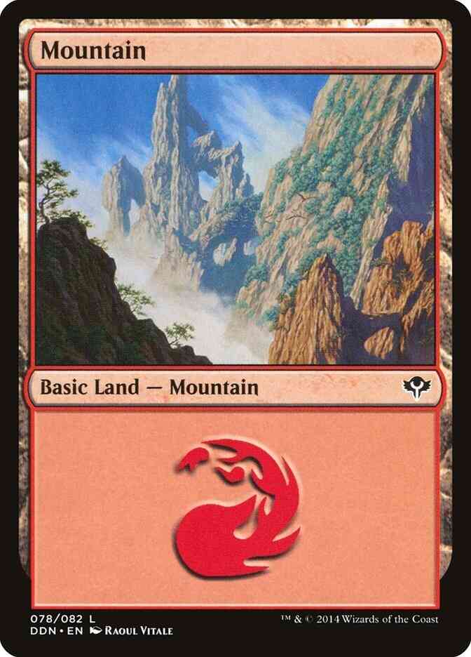 Mountain [78] [Duel Decks Speed vs Cunning] [Non-Foil]