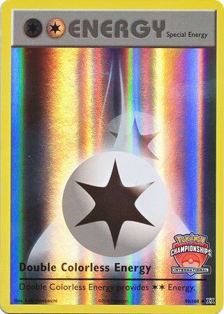 Double Colorless Energy - 90/108 - International Championships [Reverse Holo]