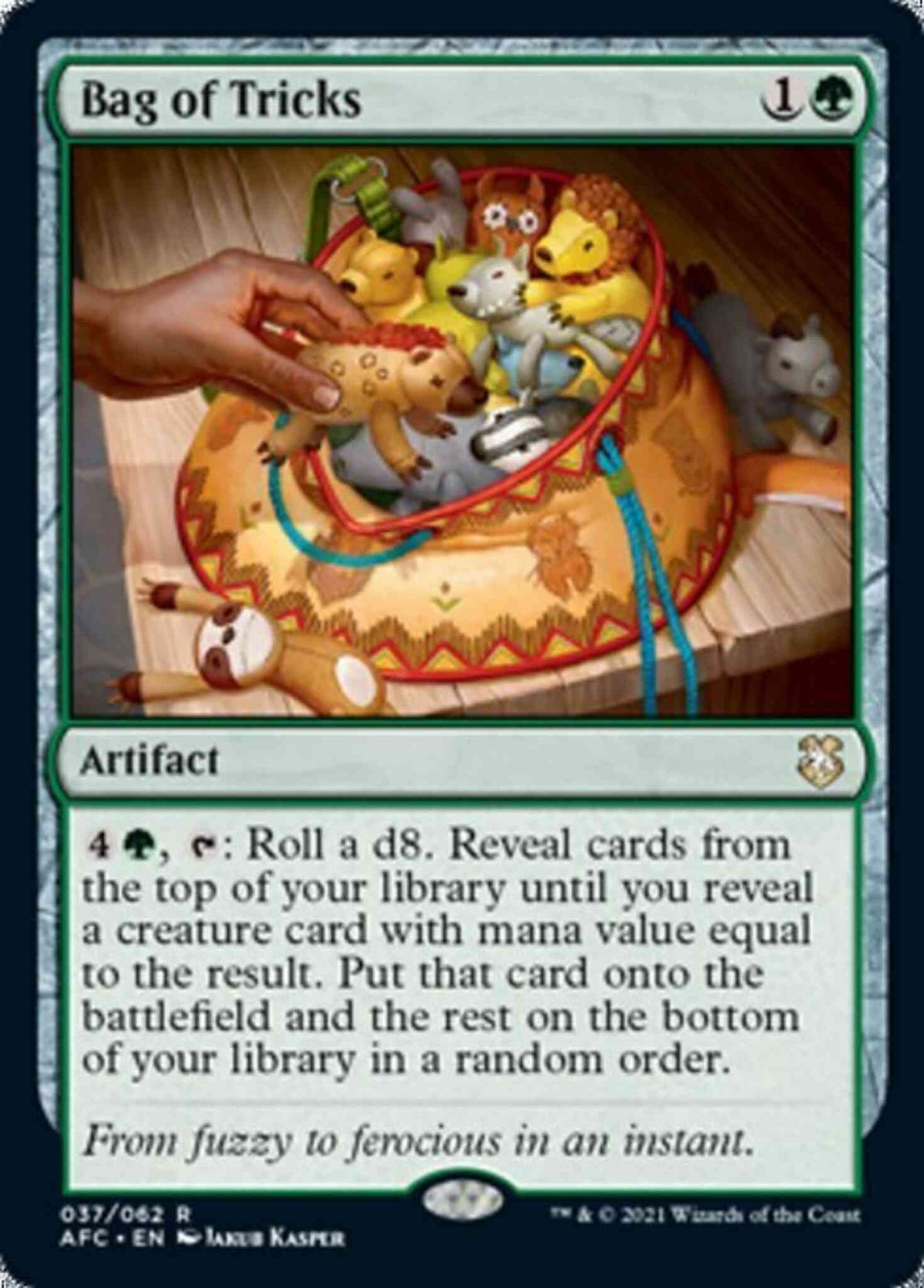 Bag of Tricks [37] [Adventures in the Forgotten Realms Commander] [Non-Foil]