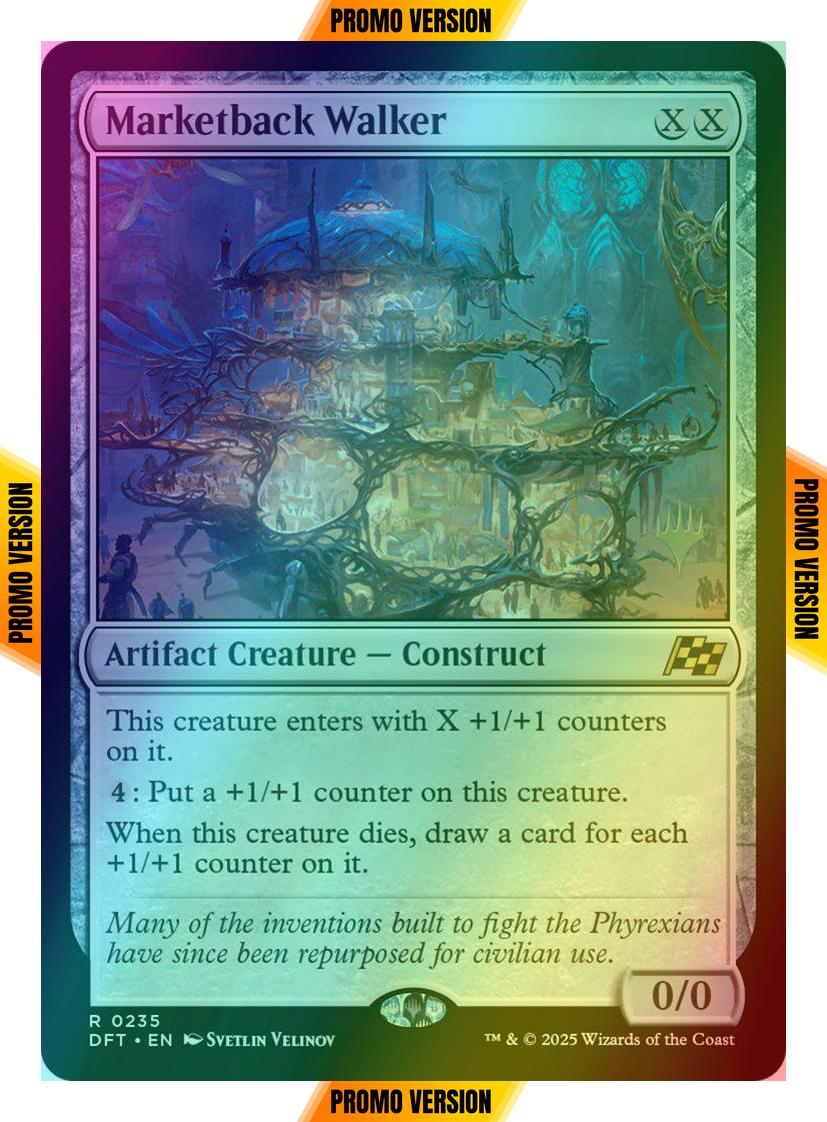 Marketback Walker [235p] [Promo Pack] [Aetherdrift: Promos] [Foil]