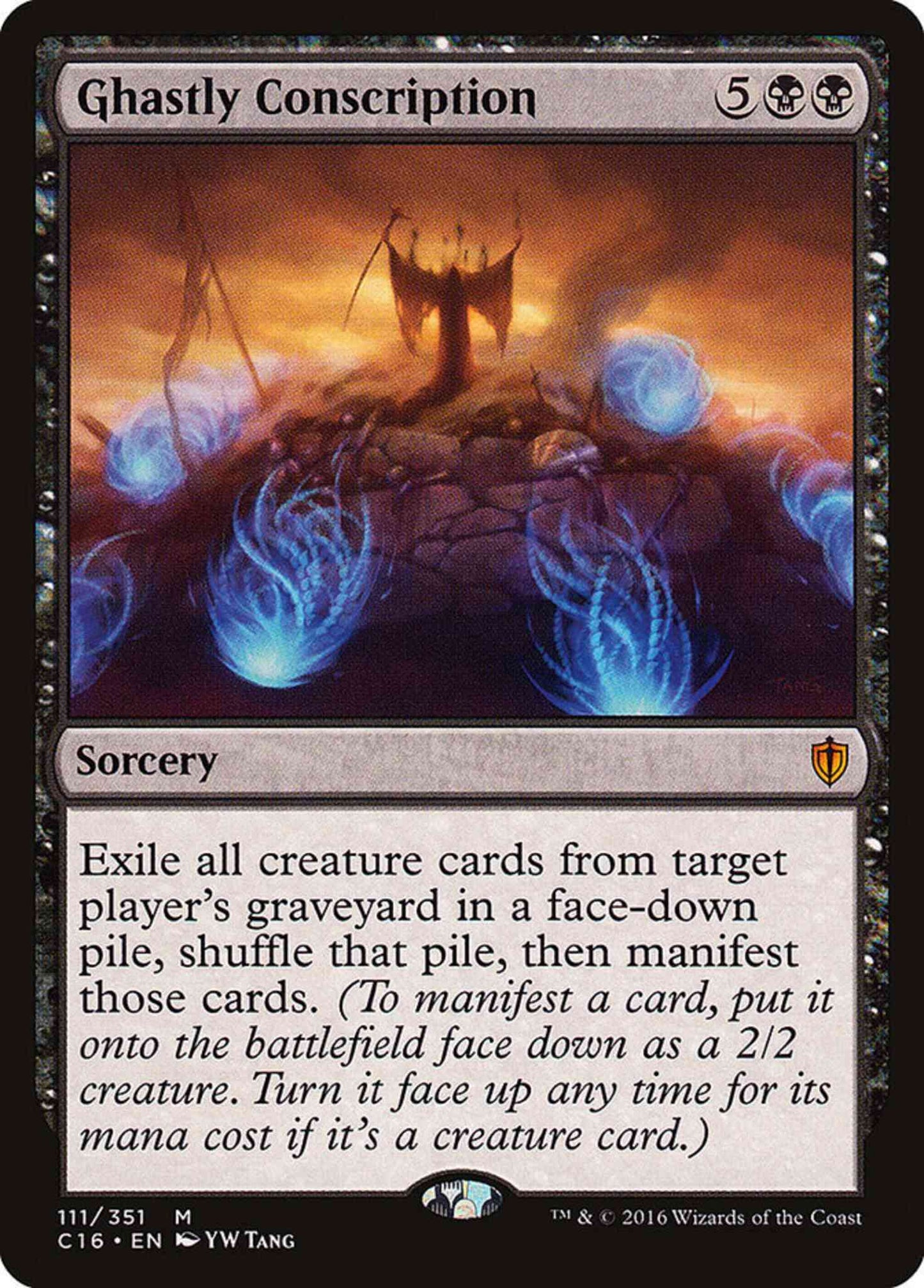 Ghastly Conscription [111] [Commander 2016] [Non-Foil]