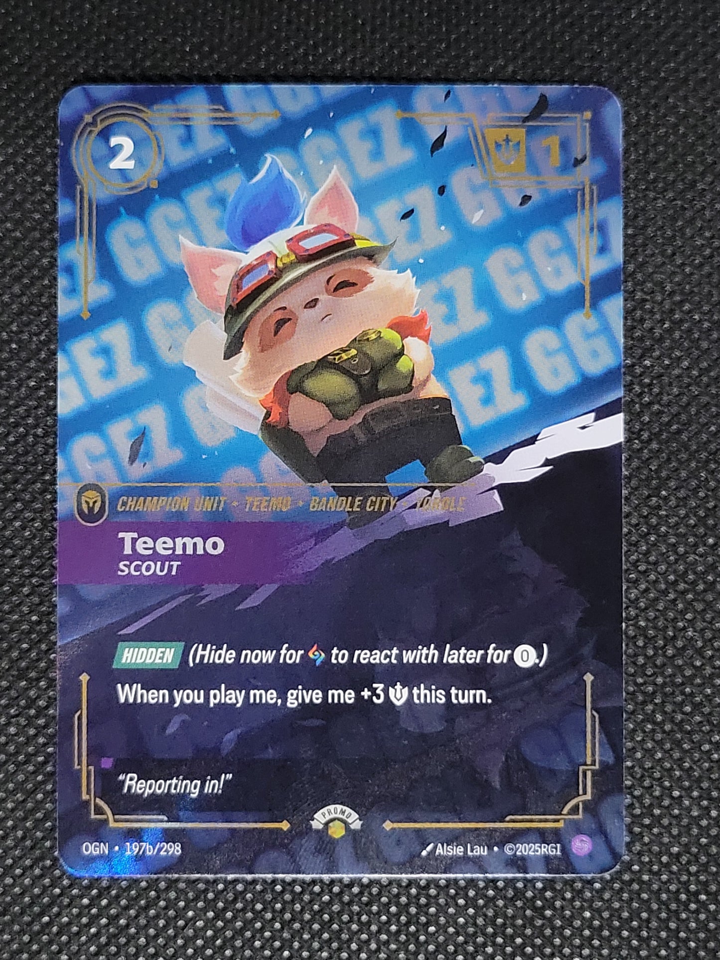 Teemo - Scout — GG EZ|Foil — ID 19232