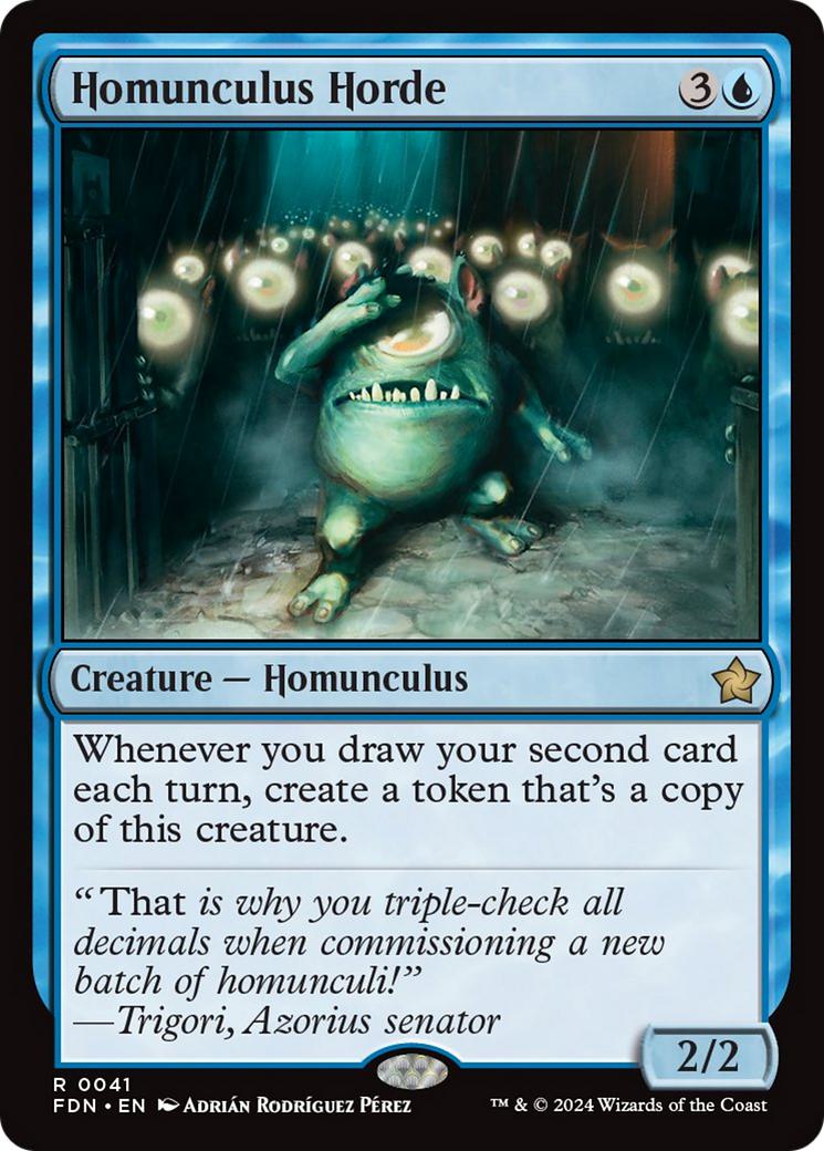 Homunculus Horde [41] [Foundations] [Non-Foil]