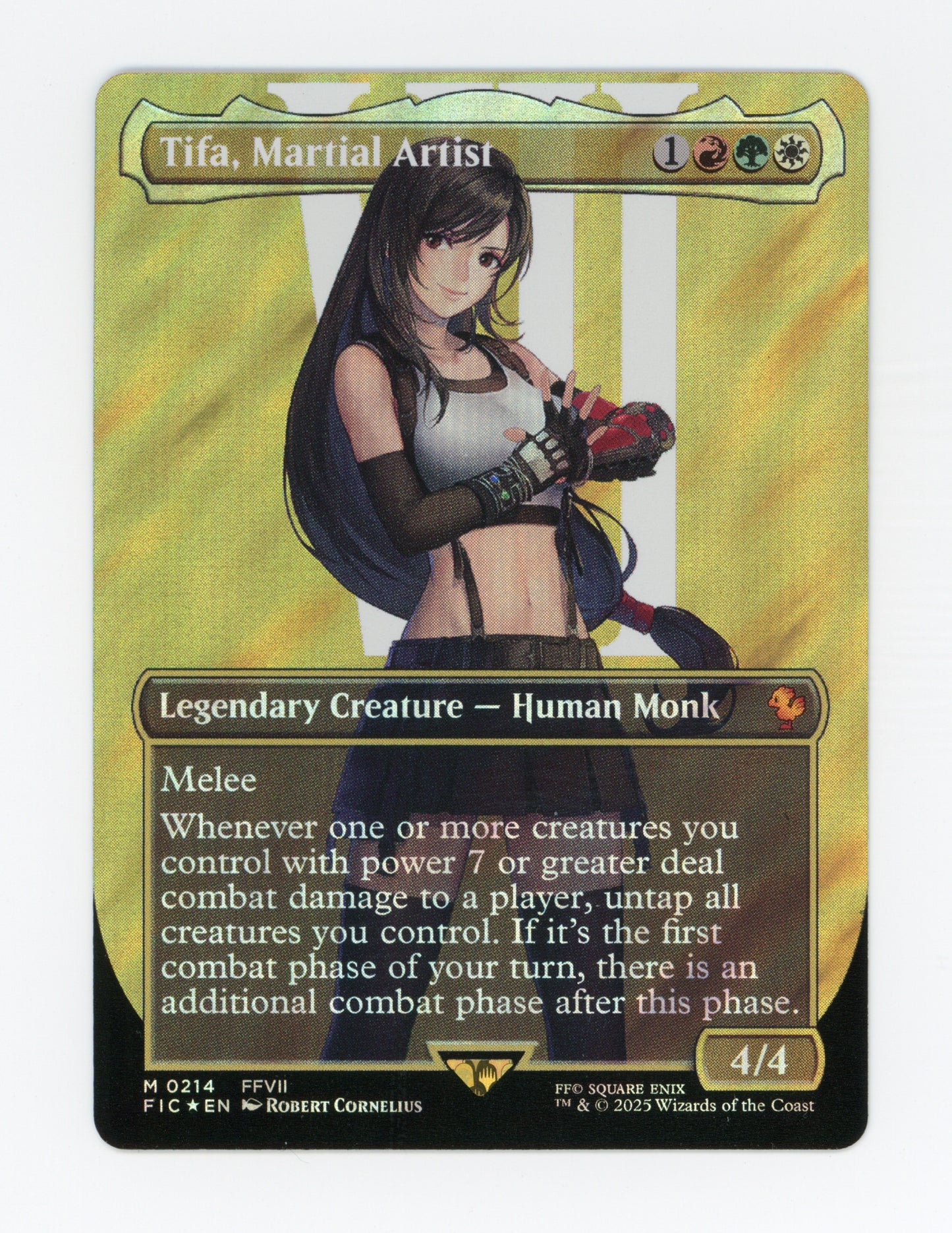 Tifa, Martial Artist — Borderless|Character|Surge Foil — ID 18464