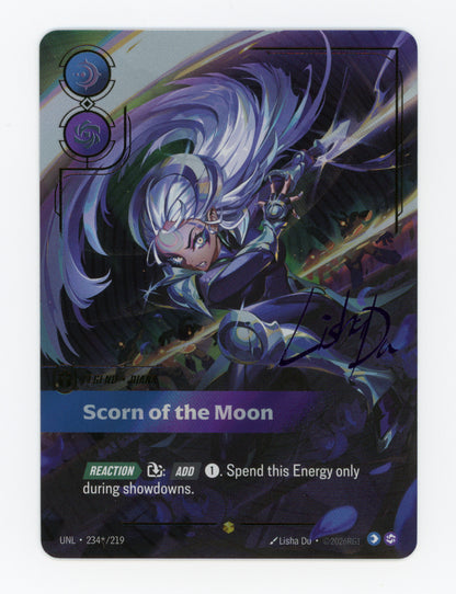 Scorn of the Moon (Diana) — Signature|Foil — ID 19229