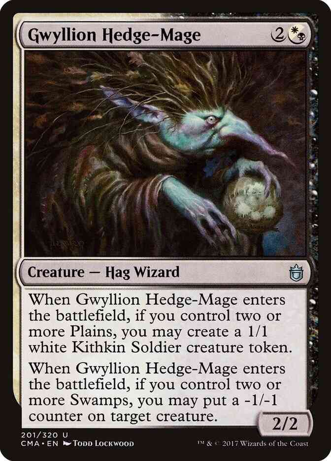 Gwyllion Hedge-Mage [201] [Commander Anthology] [Non-Foil]