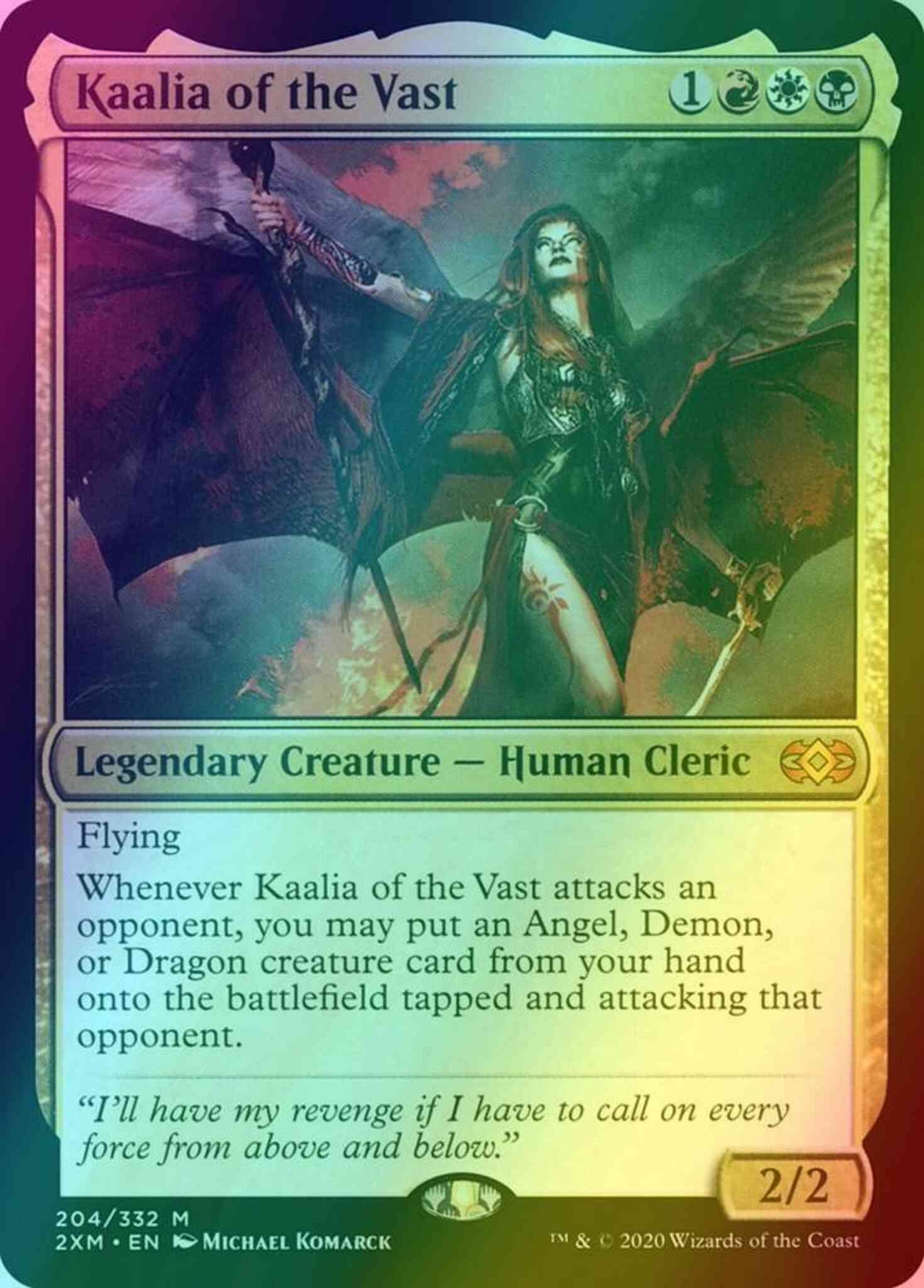 Kaalia of the Vast [204] [Double Masters] [Foil]