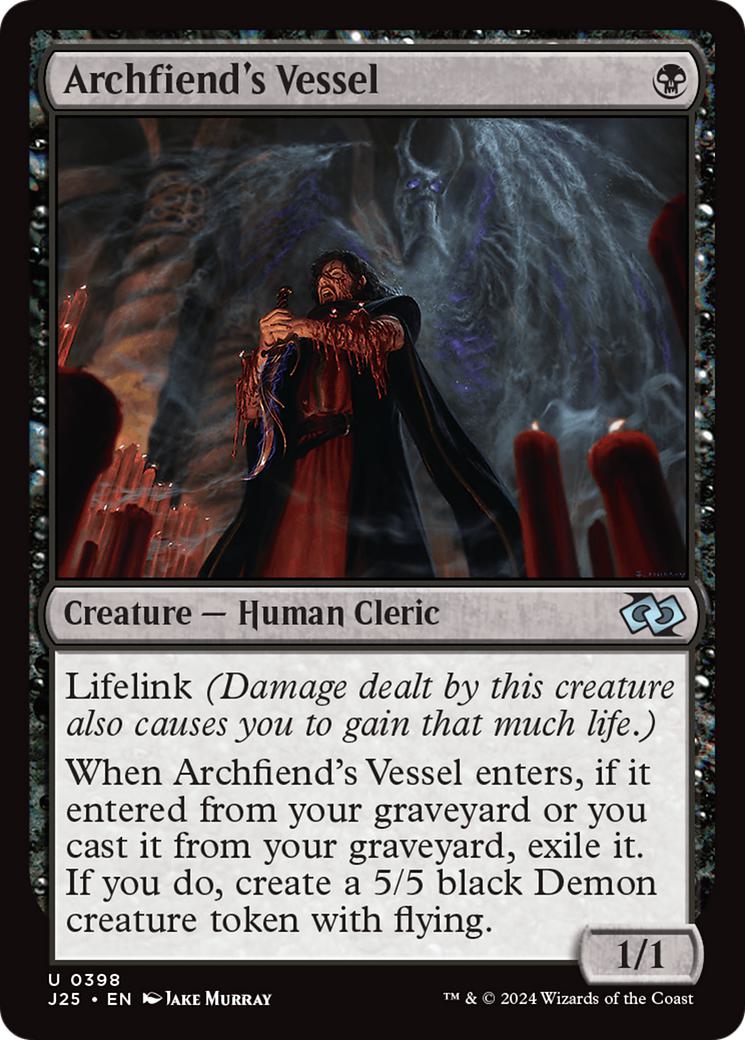 Archfiend's Vessel [398] [Foundations: Jumpstart] [Non-Foil]