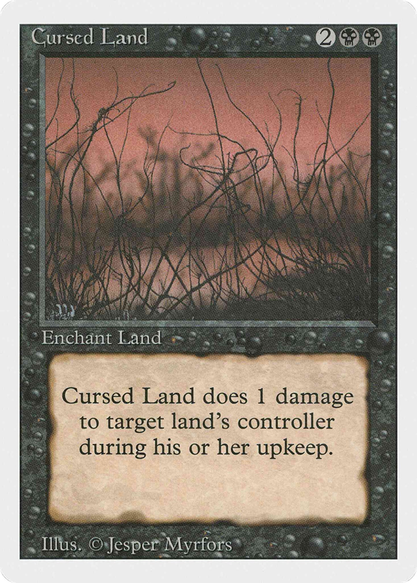 Cursed Land [98] [Revised Edition] [Non-Foil]