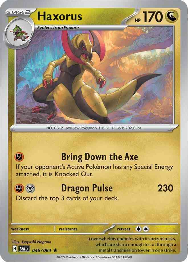 Haxorus - 046/064 - Rare [sv065-046] [Holo]