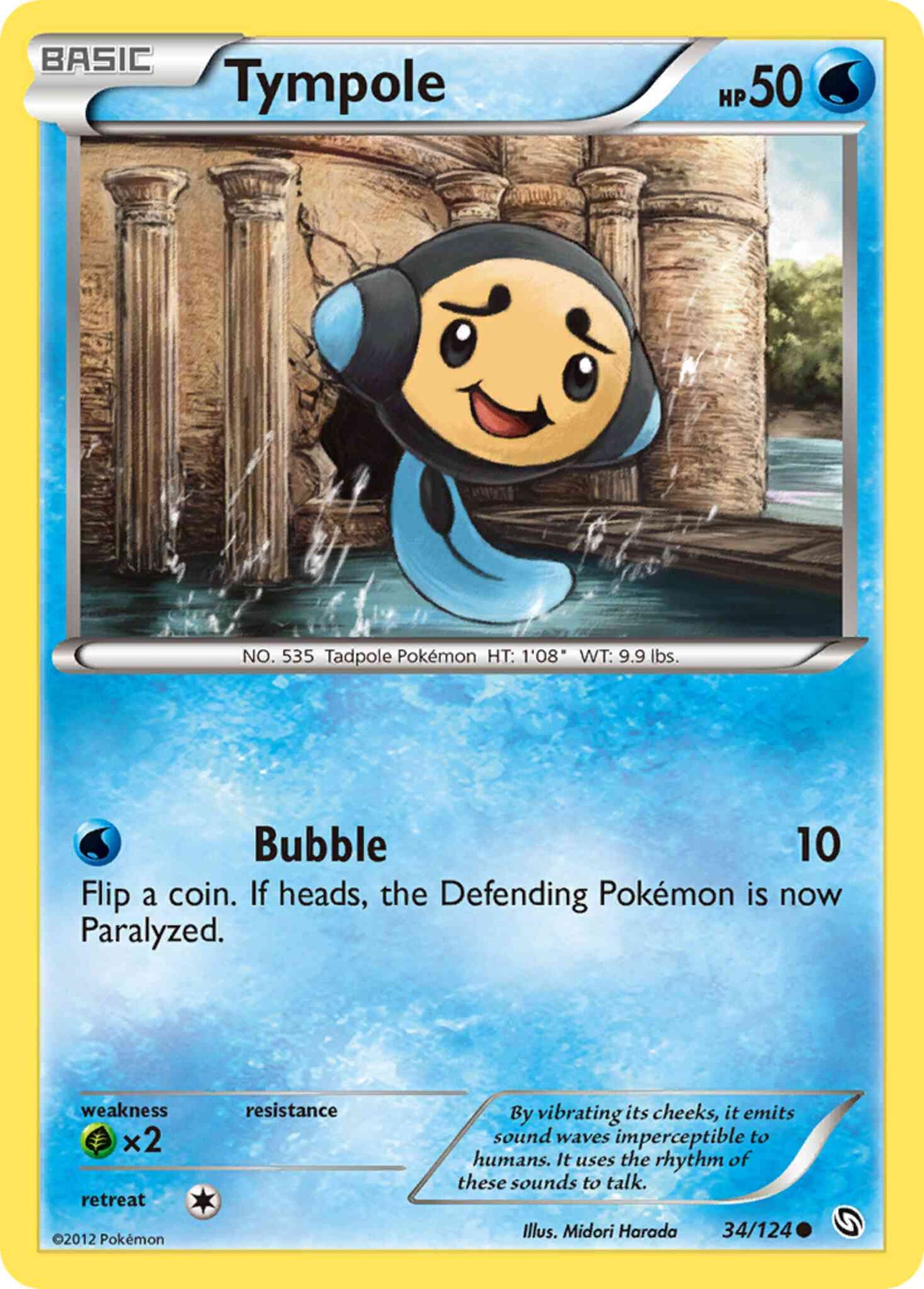 Tympole - 34/124 - Common [bw6-34] [Non-Holo]