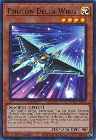 Photon Delta Wing - MZMI-EN024 - Ultra Rare - 1st Edition
