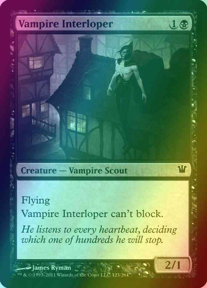 Vampire Interloper [123] [Innistrad] [Foil]