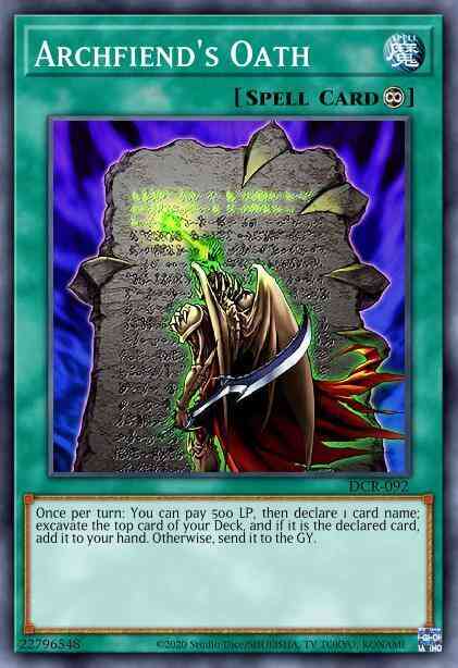 Archfiend's Oath - SBCB-EN190 - Common - 1st Edition