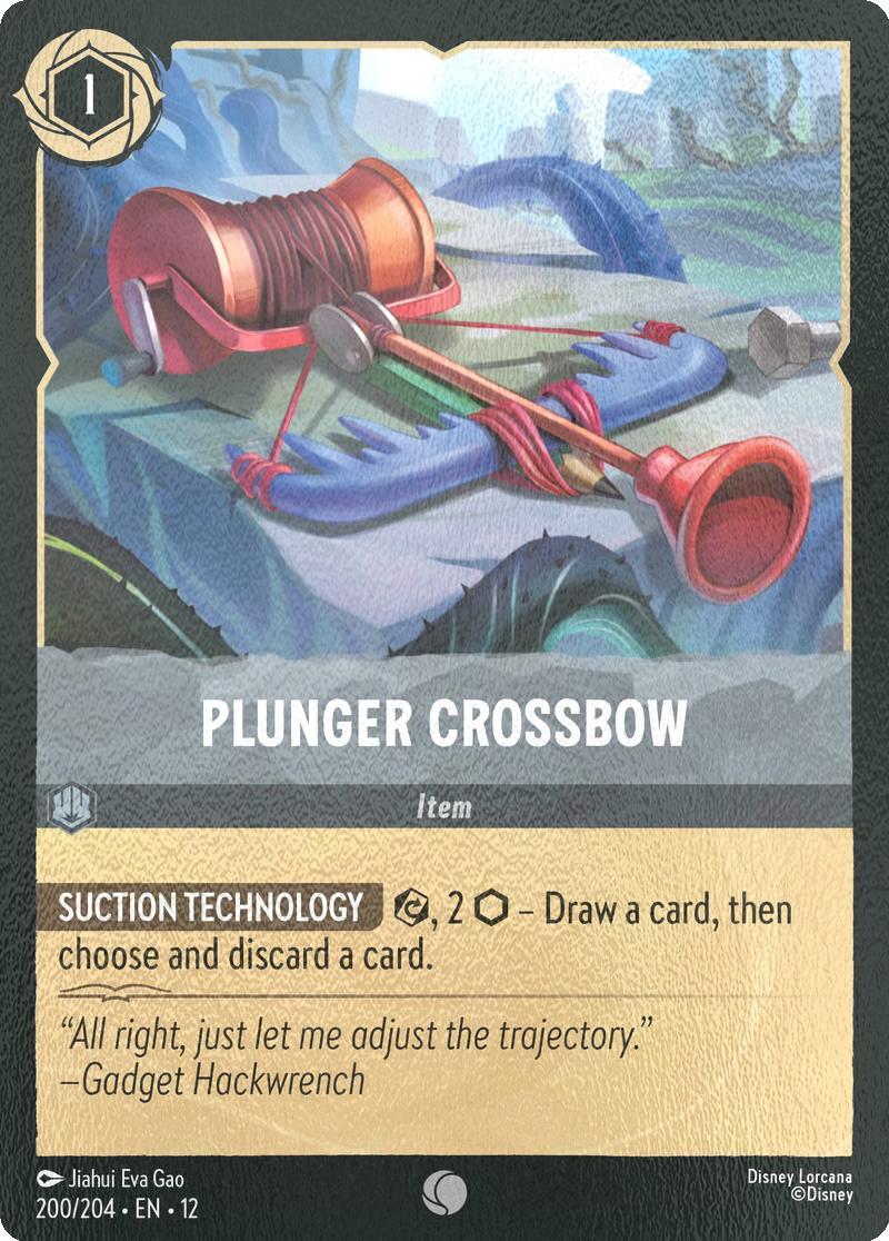Plunger Crossbow - 200/204 [Wilds Unknown] [Cold Foil]