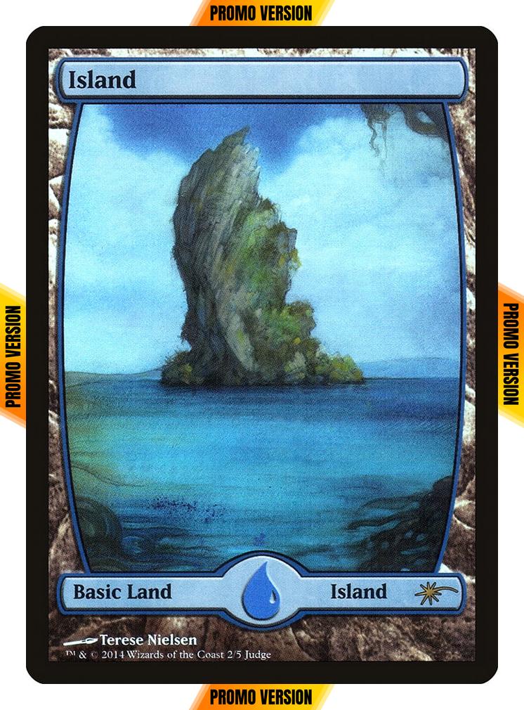 Island [2014] [2x] [Full Art] [Judge Gift Cards 2014] [Foil]