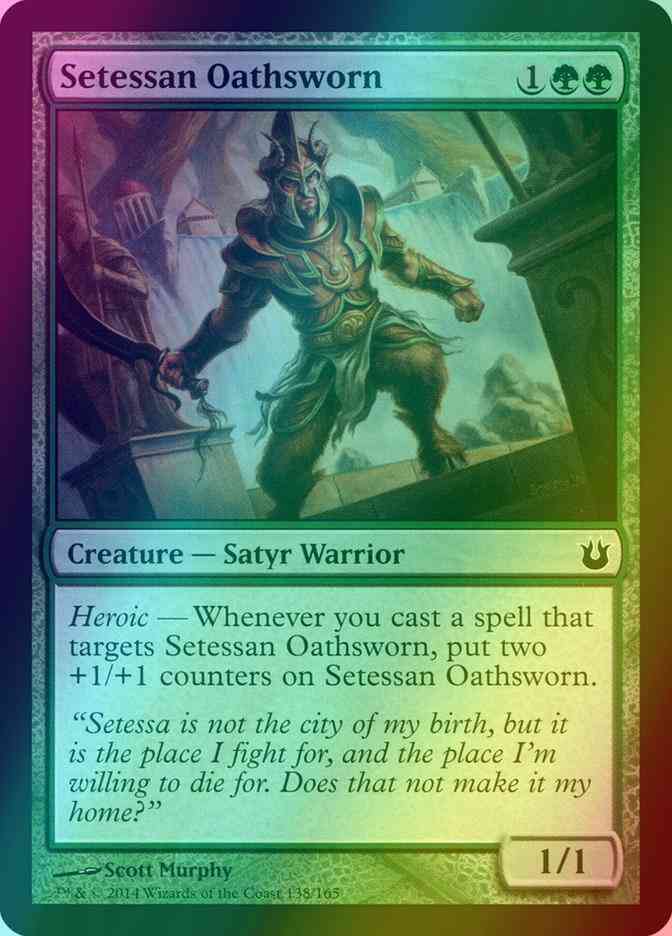 Setessan Oathsworn [138] [Born of the Gods] [Foil]