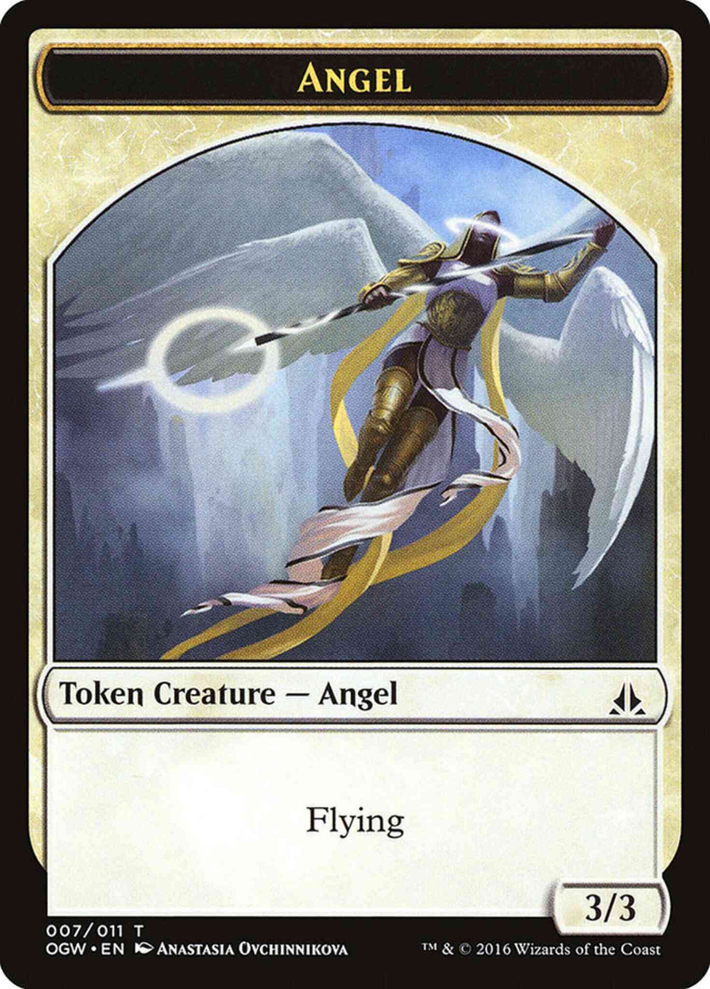 Angel Token [07] [Oath of the Gatewatch Tokens] [Non-Foil]