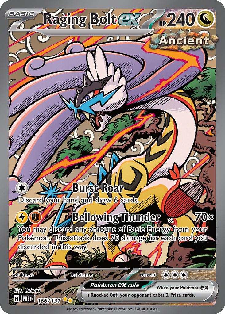 Raging Bolt ex - 166/131 - Special Illustration Rare [sv085-166] [Ultra]