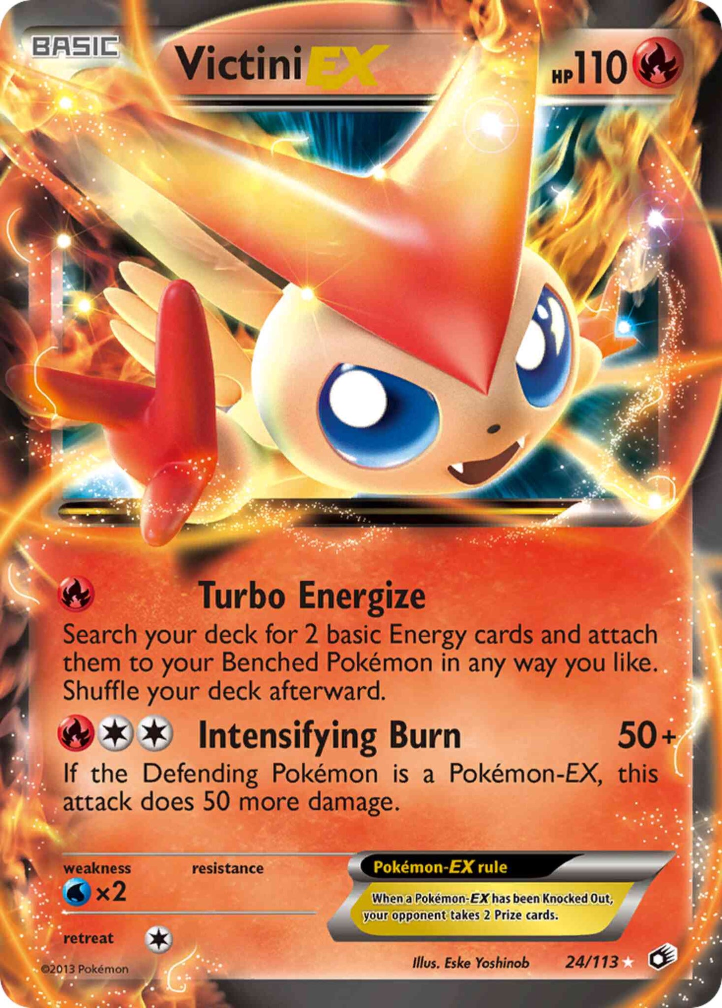 Victini-EX - 24/113 - Rare Holo EX [bw11-24] [Ultra]
