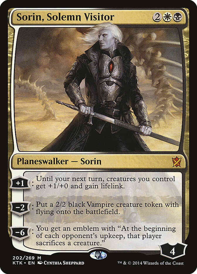 Sorin, Solemn Visitor [202] [Khans Of Tarkir] [Non-Foil]