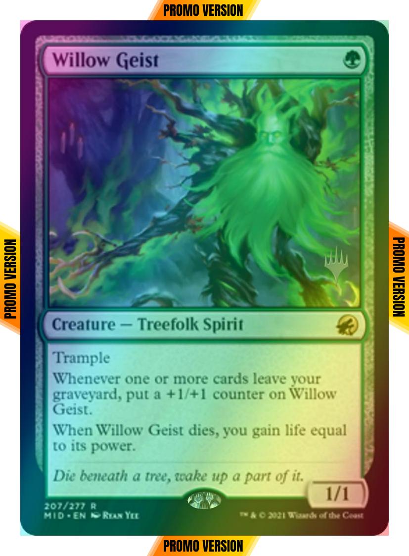 Willow Geist [Promo Pack] [207p] [Innistrad: Midnight Hunt Promos] [Foil]