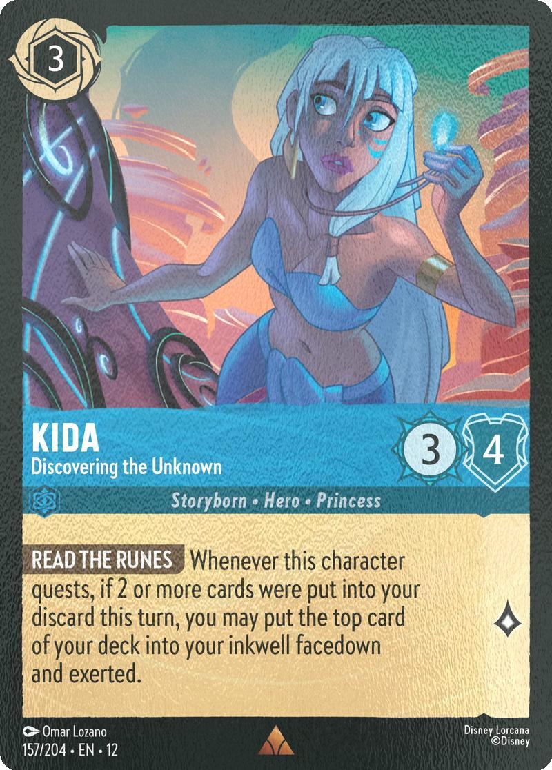 Kida - Discovering the Unknown - 157/204 [Wilds Unknown] [Cold Foil]