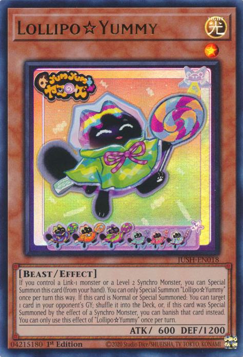 Lollipo☆Yummy - JUSH-EN018 - Ultra Rare - 1st Edition