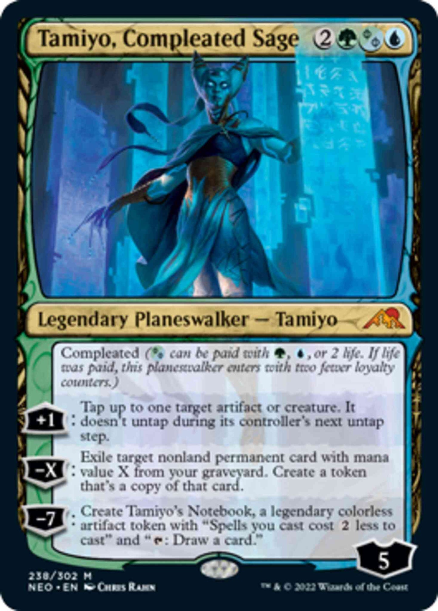 Tamiyo, Compleated Sage [238] [Kamigawa: Neon Dynasty] [Non-Foil]