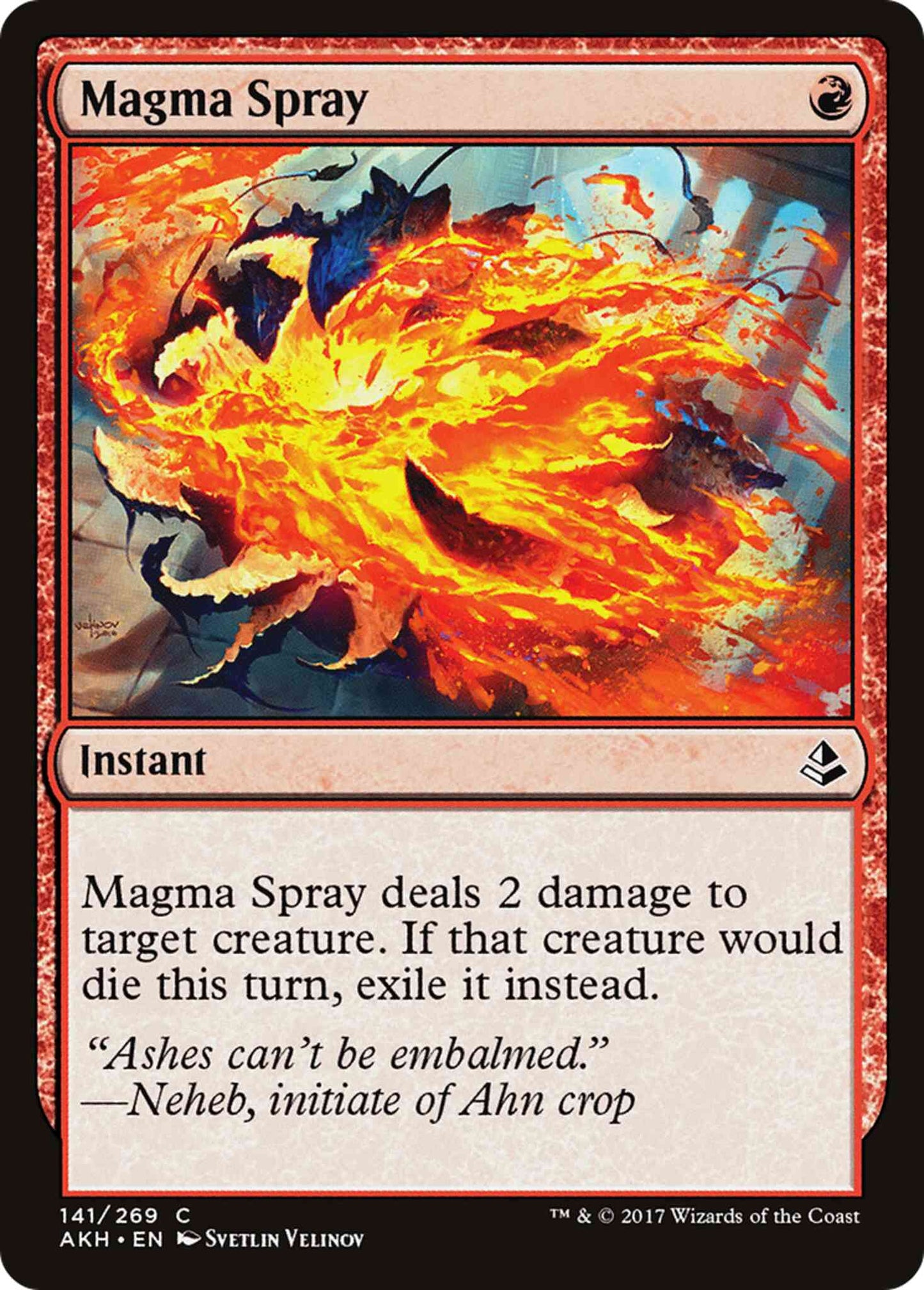 Magma Spray [141] [Amonkhet] [Non-Foil]