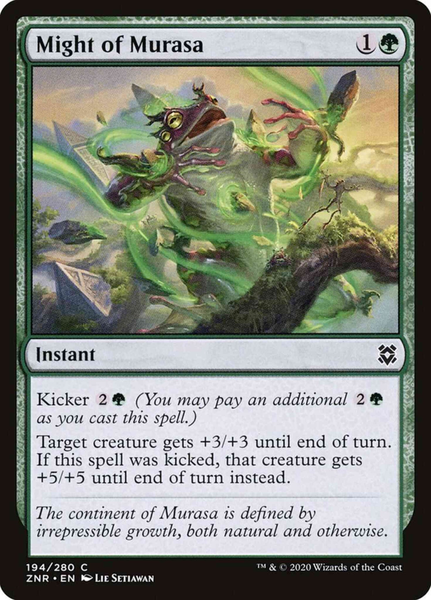 Might of Murasa [194] [Zendikar Rising] [Non-Foil]