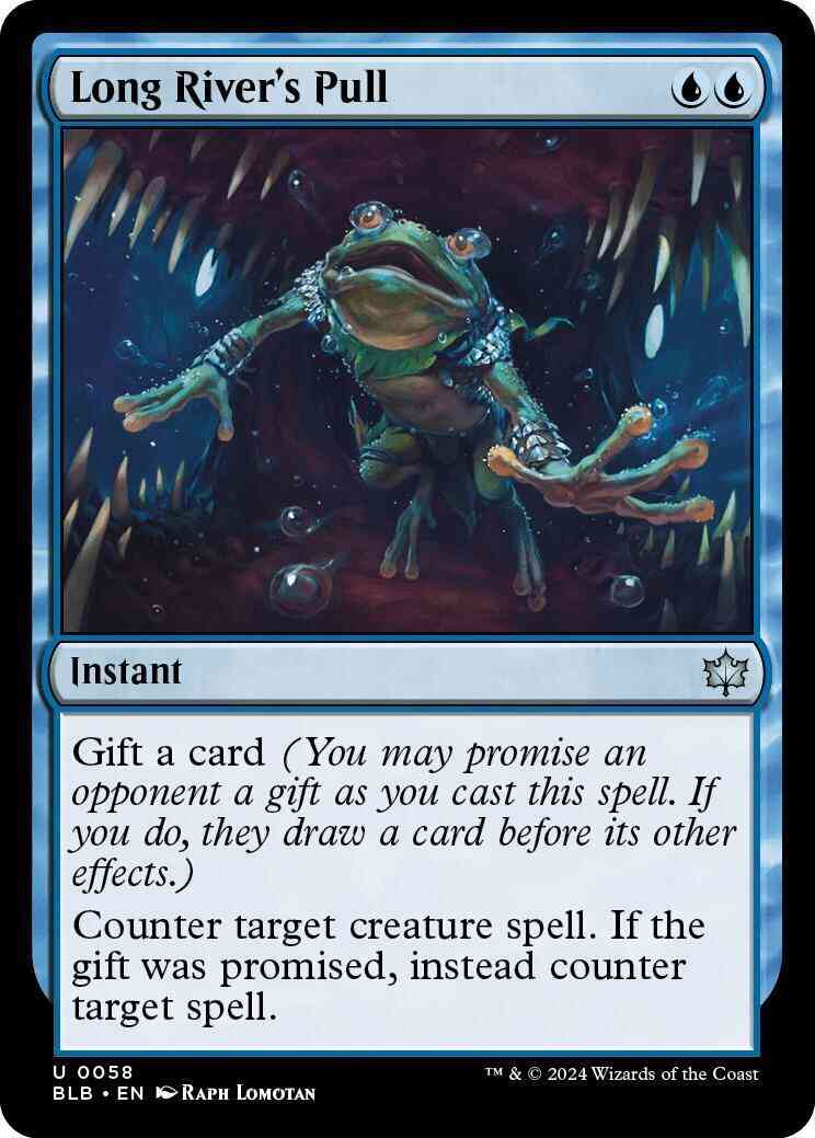 Long River's Pull [58] [Bloomburrow] [Non-Foil]