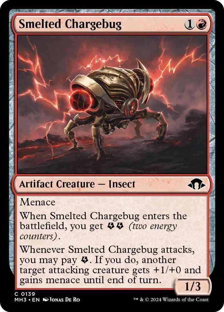 Smelted Chargebug [139] [Modern Horizons 3] [Foil]